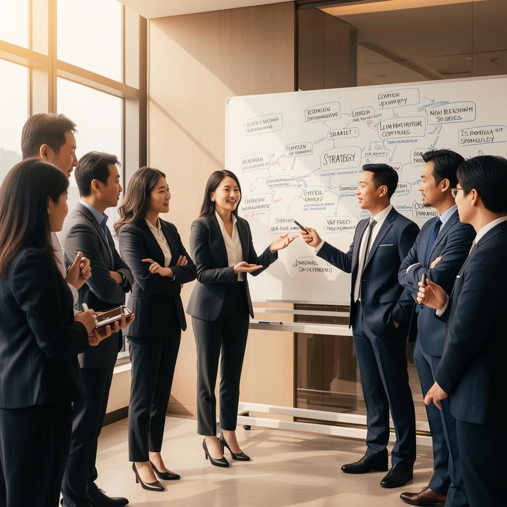 Corporate training session